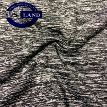 Tissu jersey 100 polyester aspect mélange de polyester